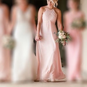Blush Bridesmaid Dress